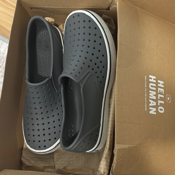 Native Shoes Other - Native Shoes Men's Gray Slip-On Sneakers